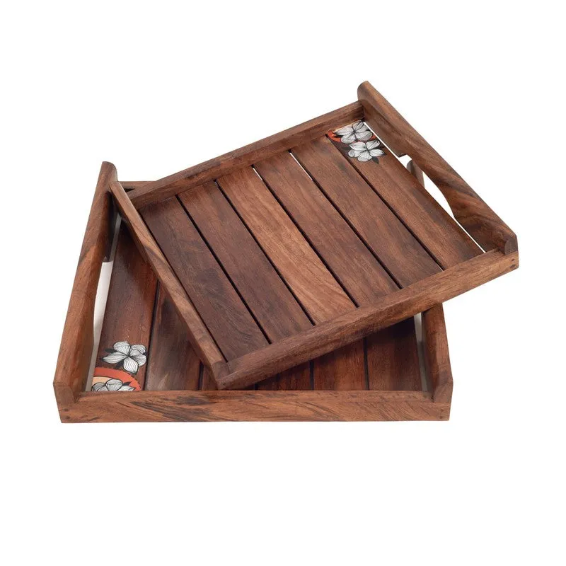 Ploomia Rosewood Serving Tray media 3