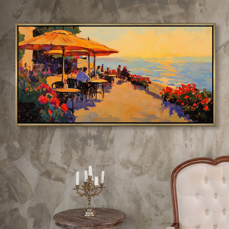 Bluemuse Canvas Wall Painting With Frame