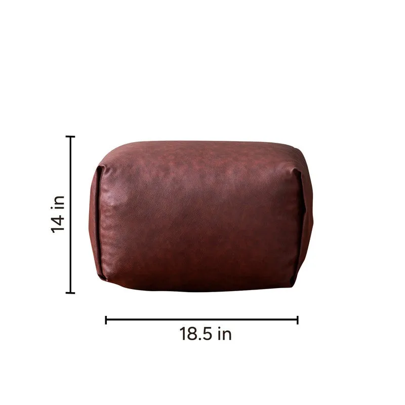 Clean Aesthetic Pouffe - Brown media 9
