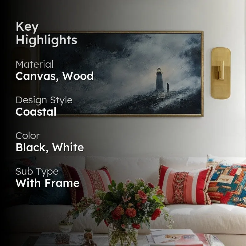 Seaguard Canvas Wall Painting With Frame media 2