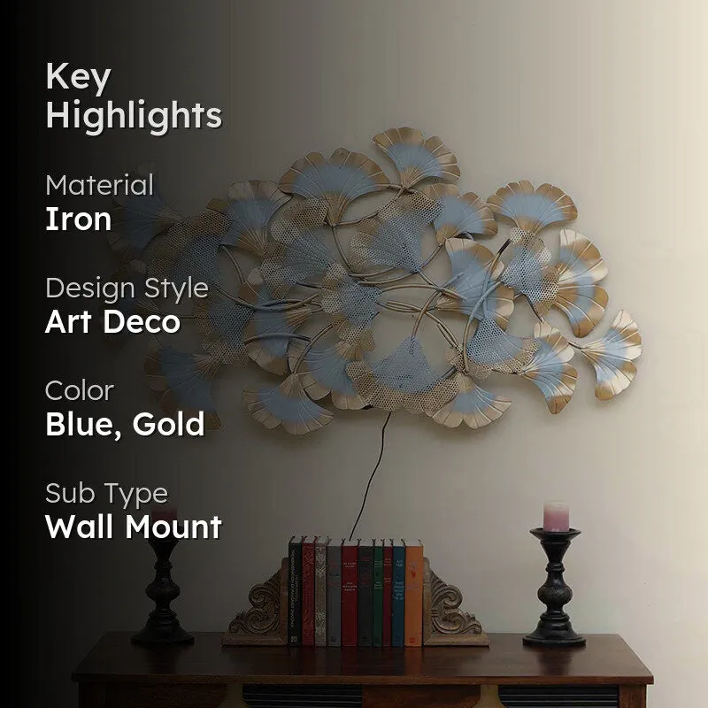 Neela Pathra Iron Wall Accent media 2