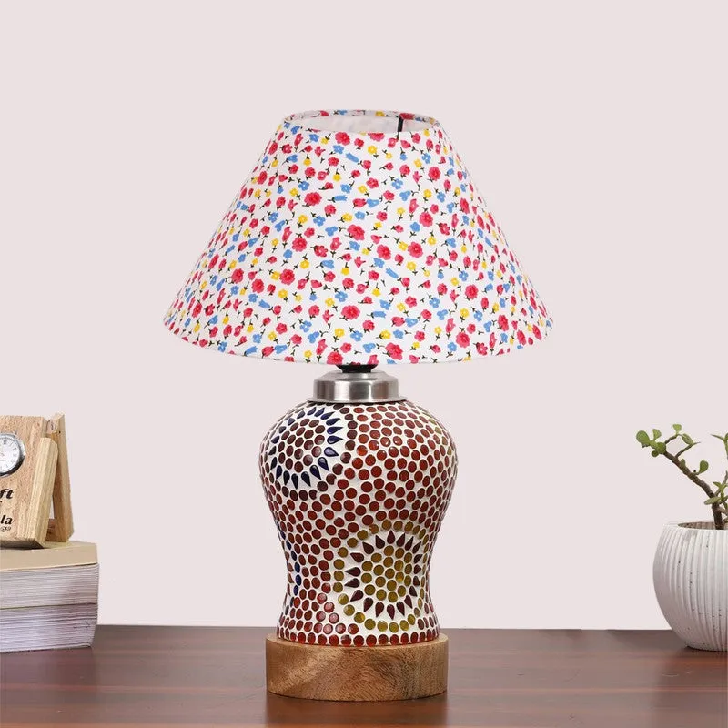 Aranya Fleura Arbor Wooden Table Lamp - Multicolor media 3