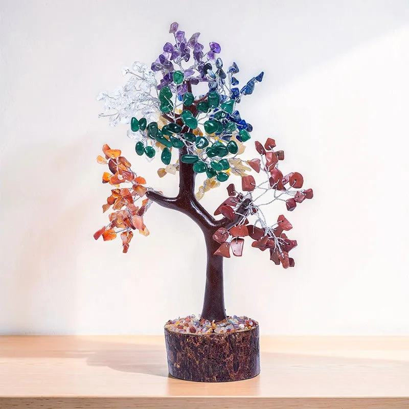 Cloudy Seven Chakra Tree media 1