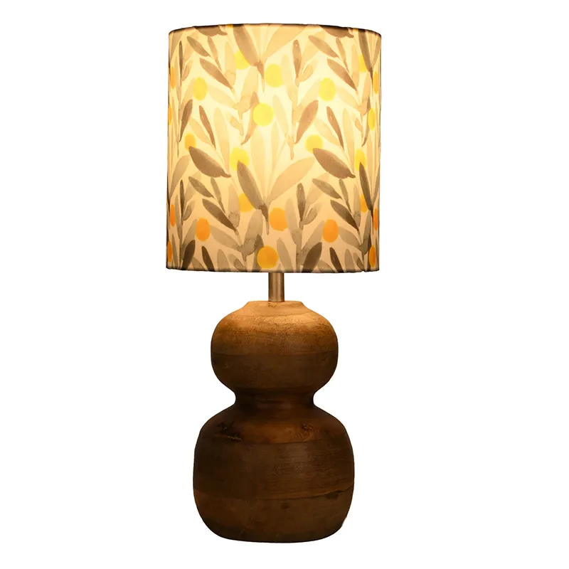 Simona Foliya Fabric Table Lamp - Multicolor media 3