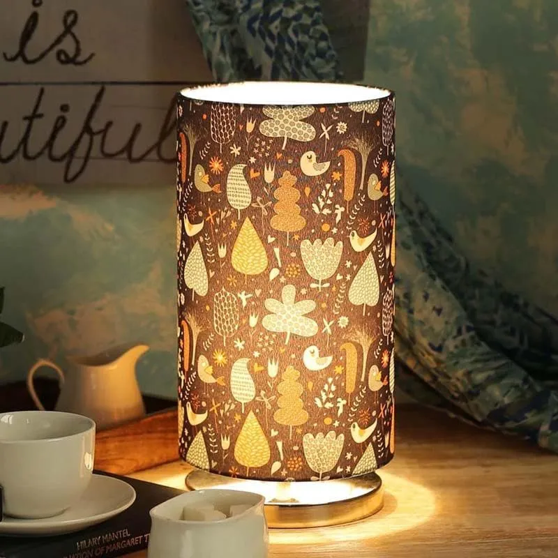 Nature Medley Fabric Table Lamp - Multicolor media 1