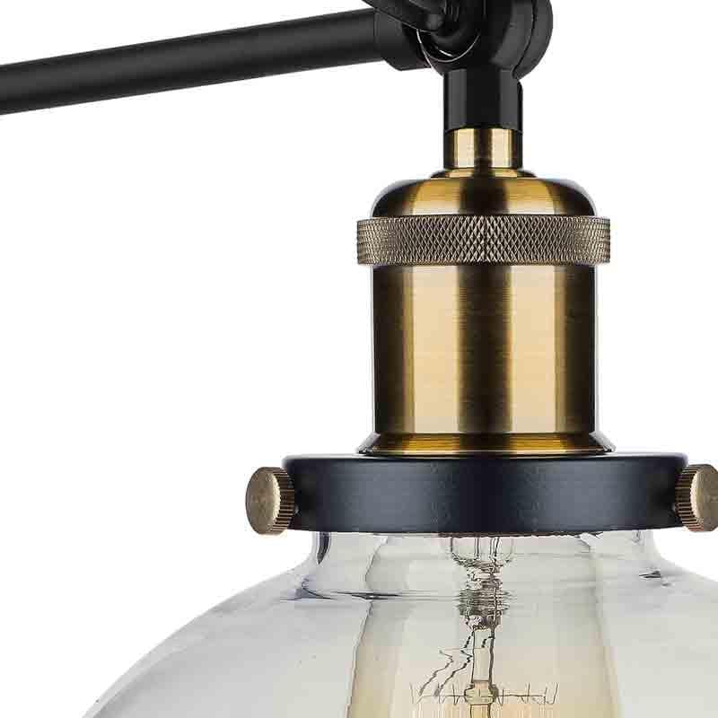 Globe Shine Glass & Metal Wall Lamp media 5