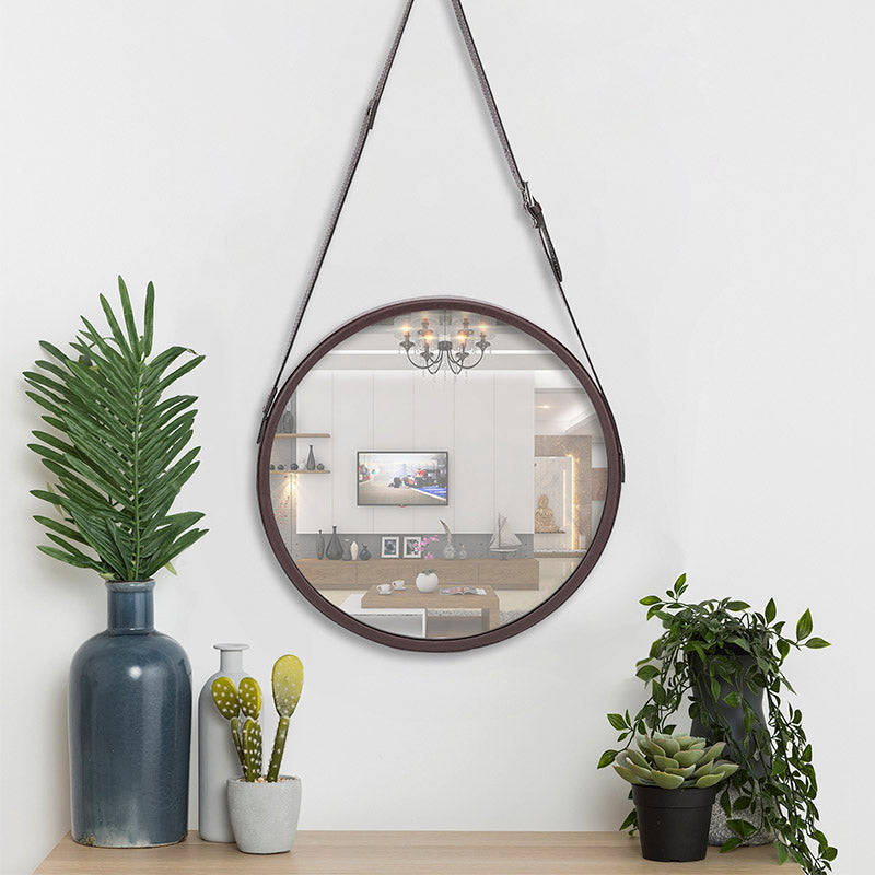 Maku Wall Mirror - Dark Brown media 3
