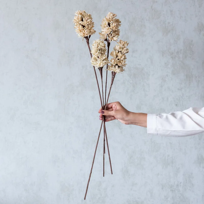 Eirette Handmade Artichoke Stick (Beige) - Set Of Five media 1