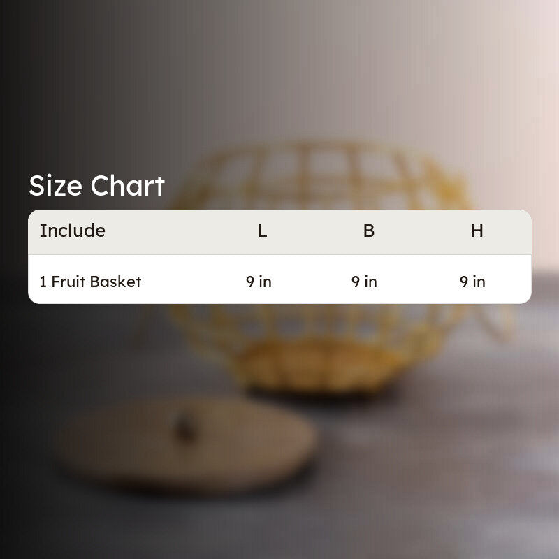 Pot Luck Basket With Lid - Gold media 8