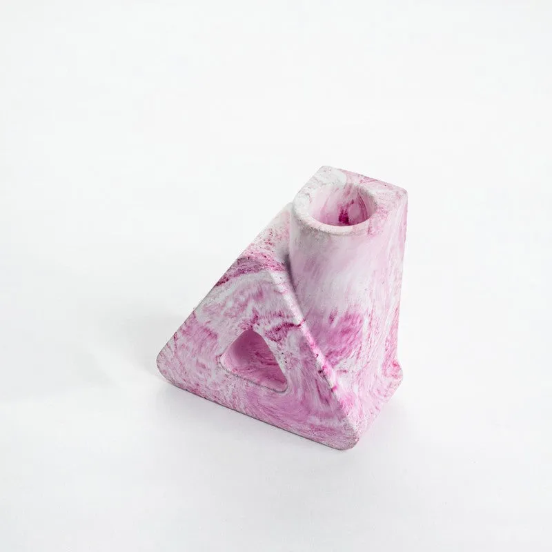 Trimney Candle Holder - Pink media 4