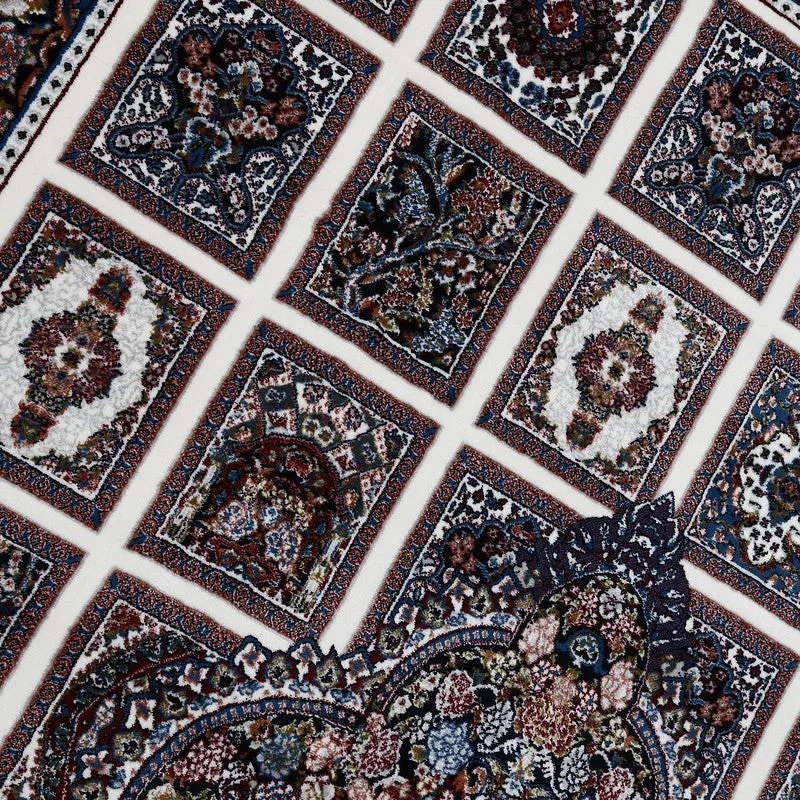 Ethnique Artificial Silk Carpet media 6