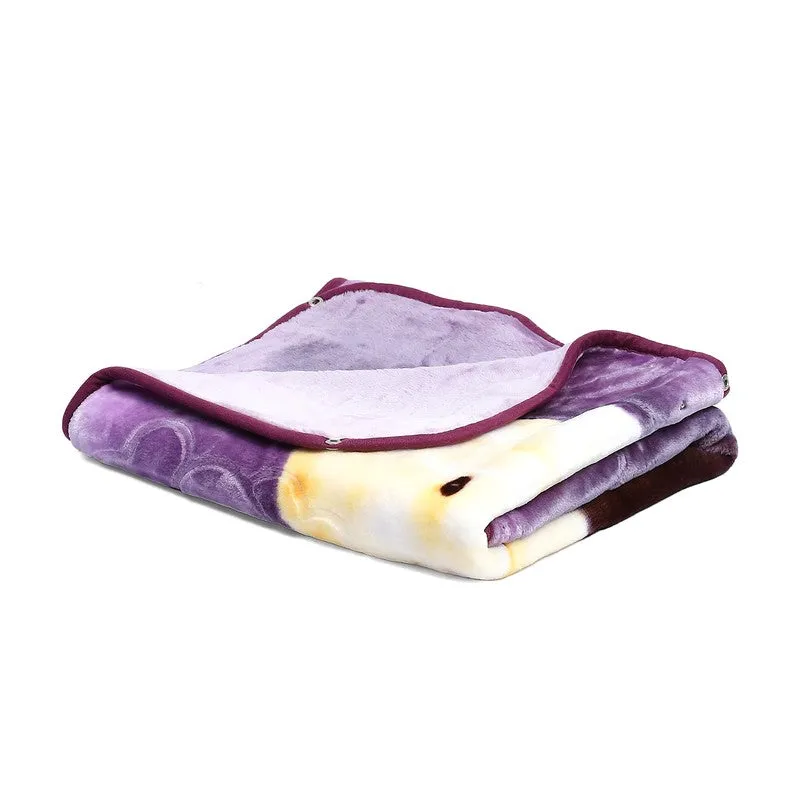 Monte Carlo Cloud Dreams Blanket (Purple) - 553 GSM media 6