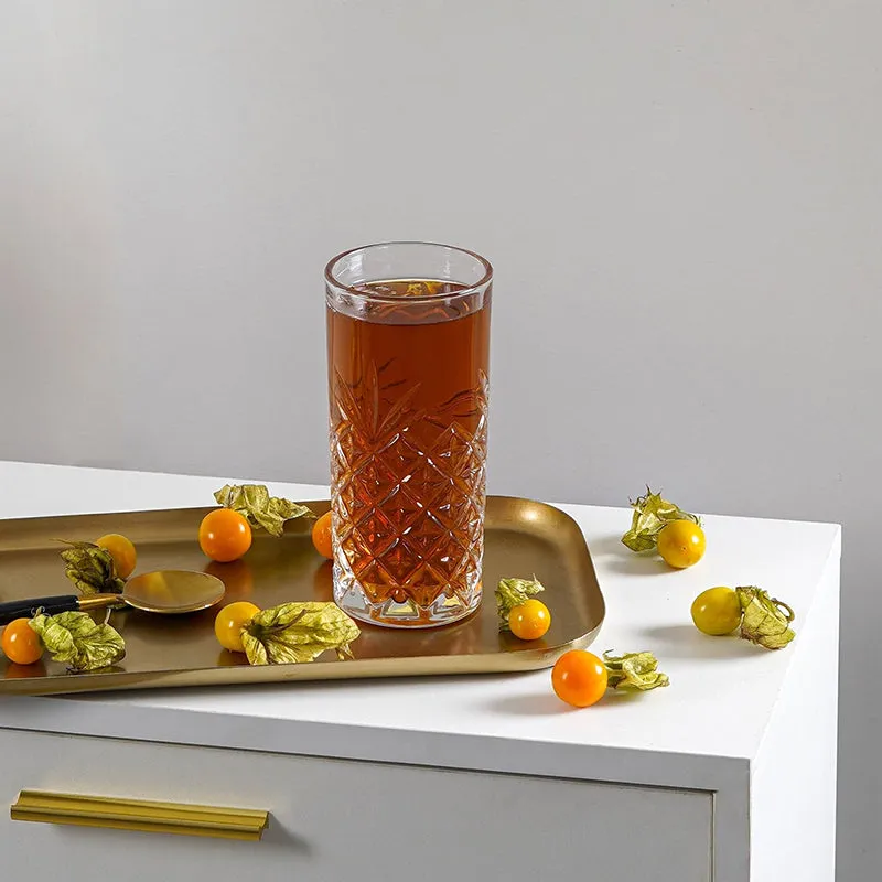 Prism Pour Drinking Glass (350 mL) - Set Of Four media 6