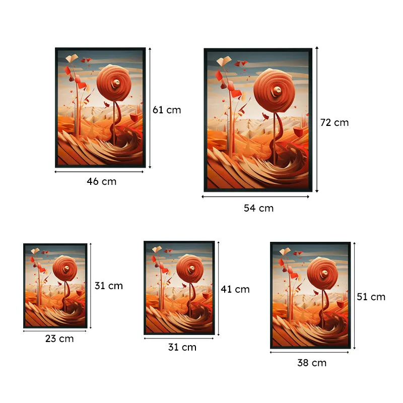 Abstract Fiesta Canvas Wall Art media 8