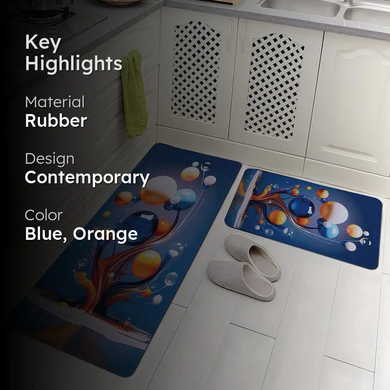 Wavevia Rubber Kitchen Floor Mats - Set of Two media 2