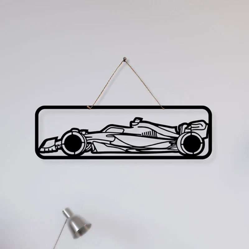F1 Silhouette Iron Wall Accent media 3