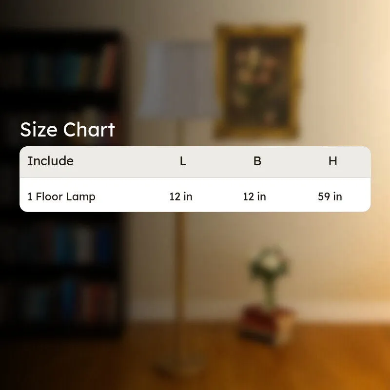 Horizon Beam Wooden Floor Lamp - White media 9