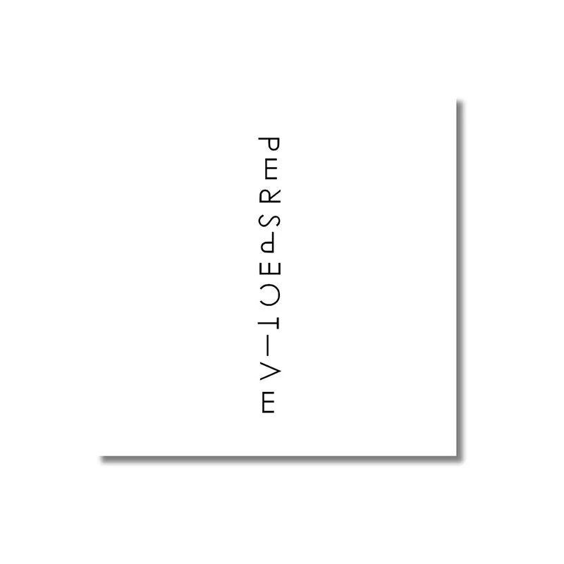 Perspective Typography Wall Art media 4
