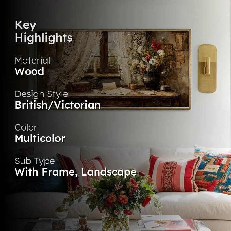 Vintage Candlelit Vista Ambience Wall Art media 2