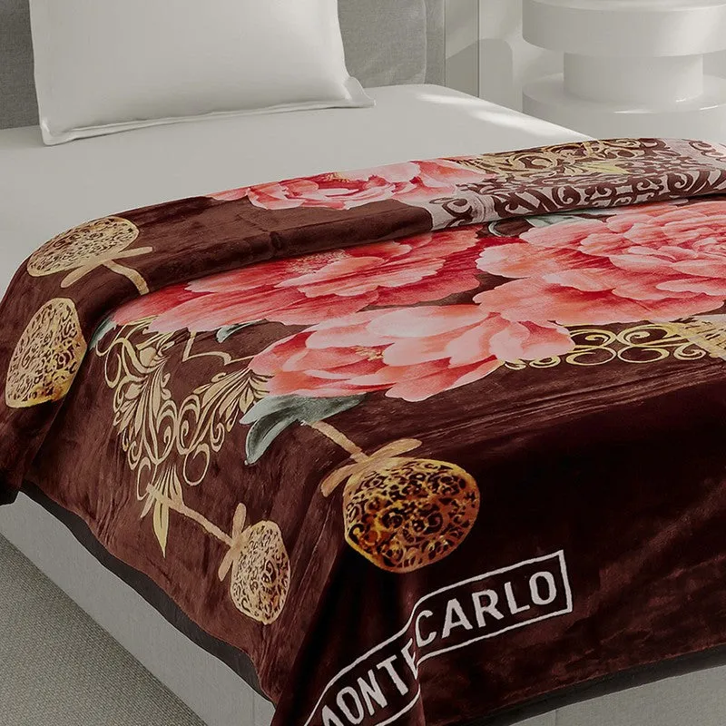 Monte Carlo Floral Fantasy Blanket - 483 GSM media 3