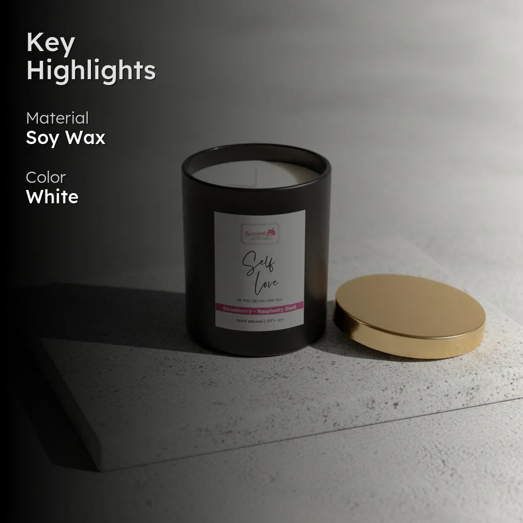 Self Love Scented Soy Wax Candle media 2