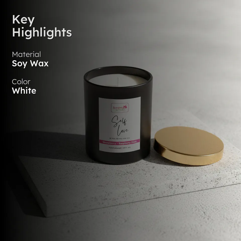 Self Love Scented Soy Wax Candle media 2