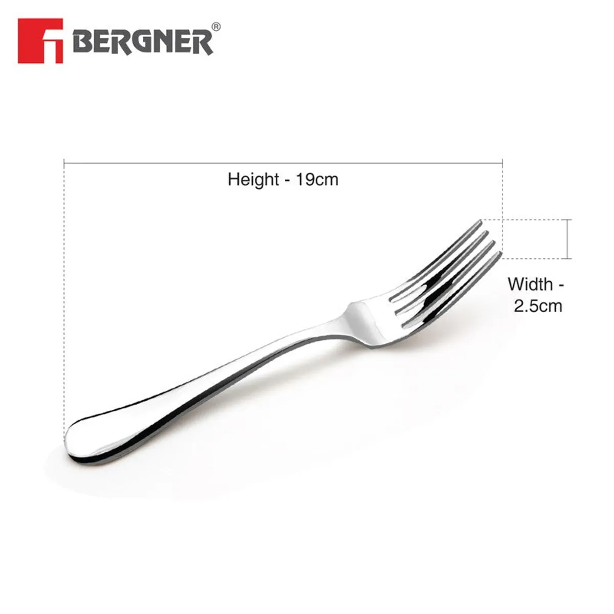 Baguette Stainless Steel Fork Set - Set of Six - 10