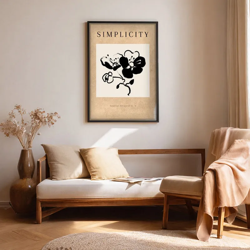 Florenza Canvas Wall Painting With Black Frame media 1