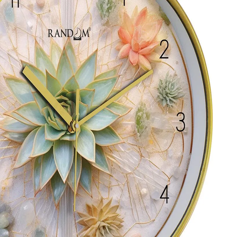 Thyme Piece Analog Wall Clock media 5