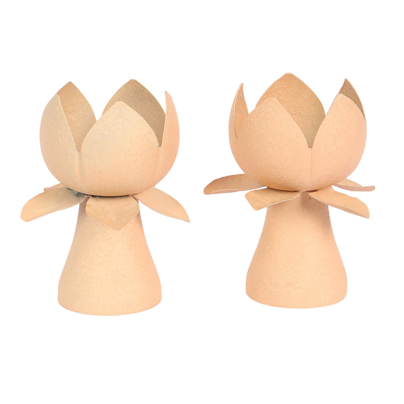 Lotus Charm Candle Holder - Set Of Two media 3