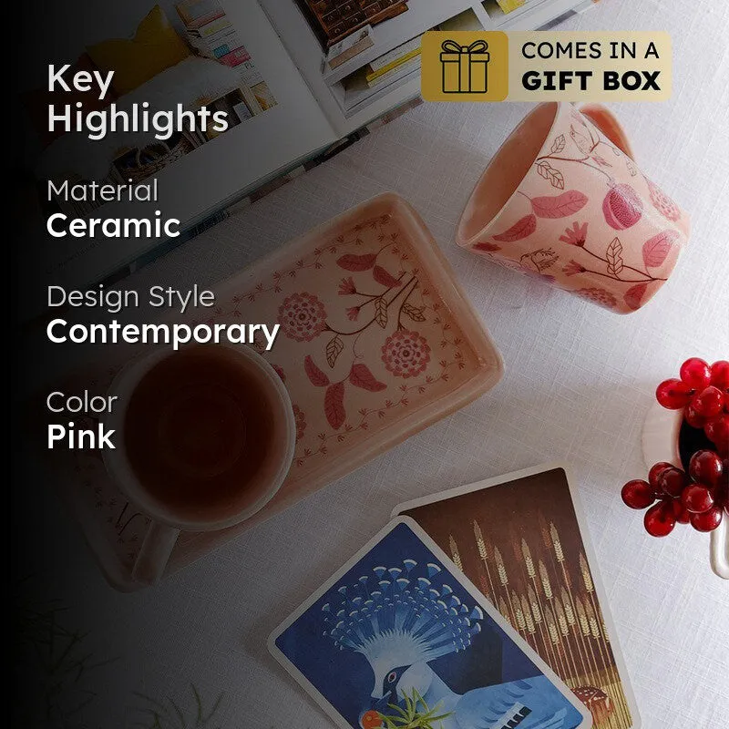 Magique by the Wishing Chair Nysa 2 Ceramic Mugs & 1 Ceramic Platter Gift Box Set - Three Piece Set media 2