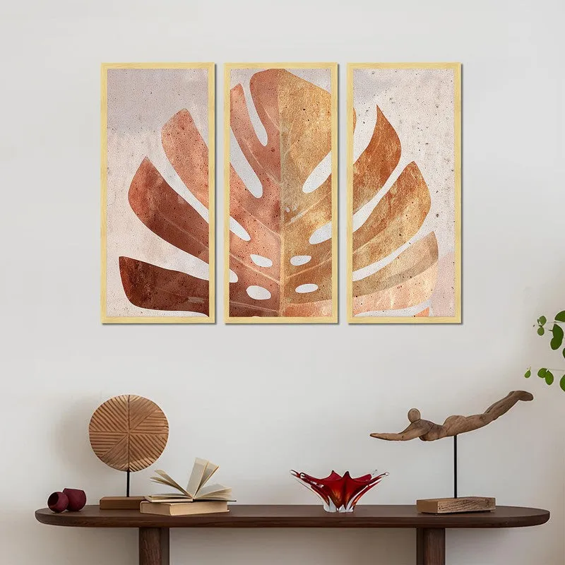 Botanical Leaf Wall Art - Set Of Three media 6