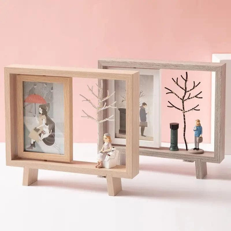 Boy Await Photo Frame With Led Light media 3