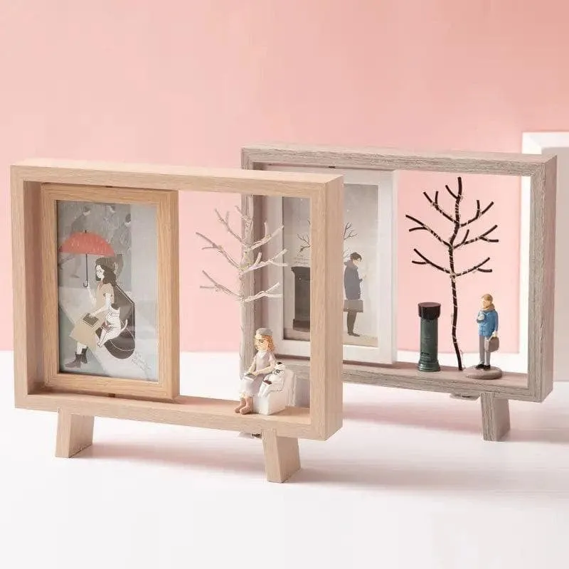 Boy Await Photo Frame With Led Light media 3