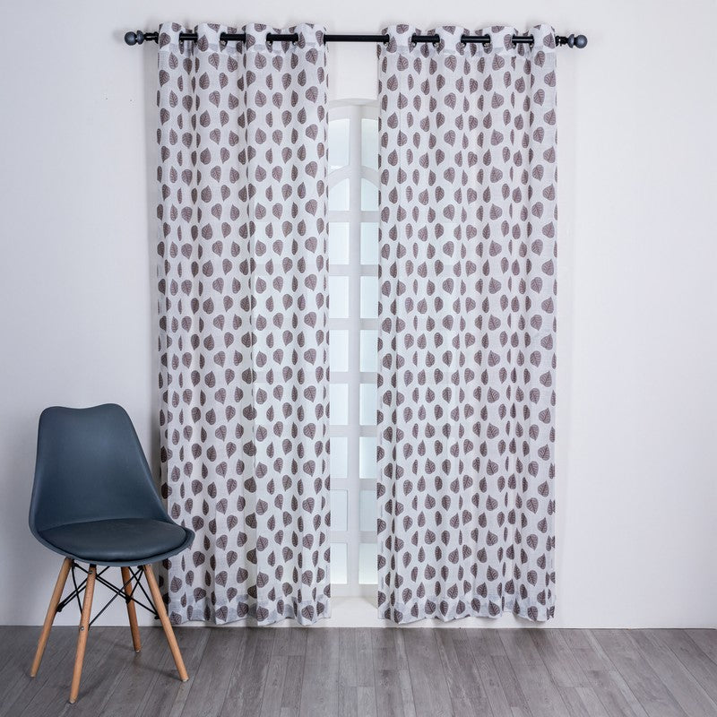 Kivelle Premium Floral Curtain - Set Of Two media 3
