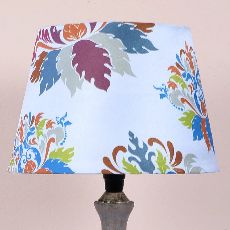 Nordlys Glyph Printed Mango Wood Table Lamp - Multicolor media 3