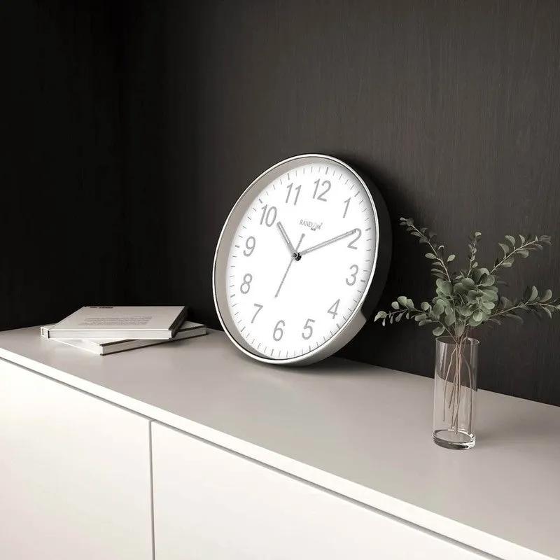 Chronelle Premium Silent Sweep Wall Clock - White media 3