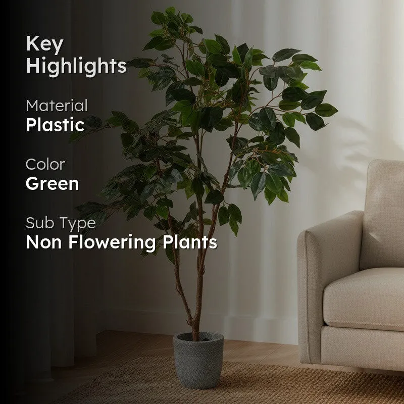 Botaniq Artificial Ficus Tree - 4 Feet media 2