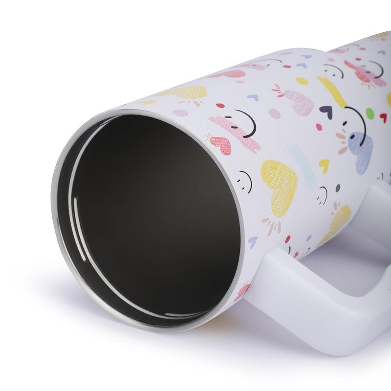 Belle Heart Stainless Steel Tumbler - 1200 ML media 7