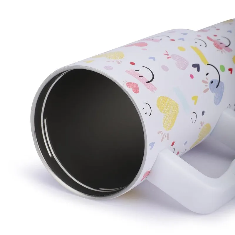 Belle Heart Stainless Steel Tumbler - 1200 ML media 7