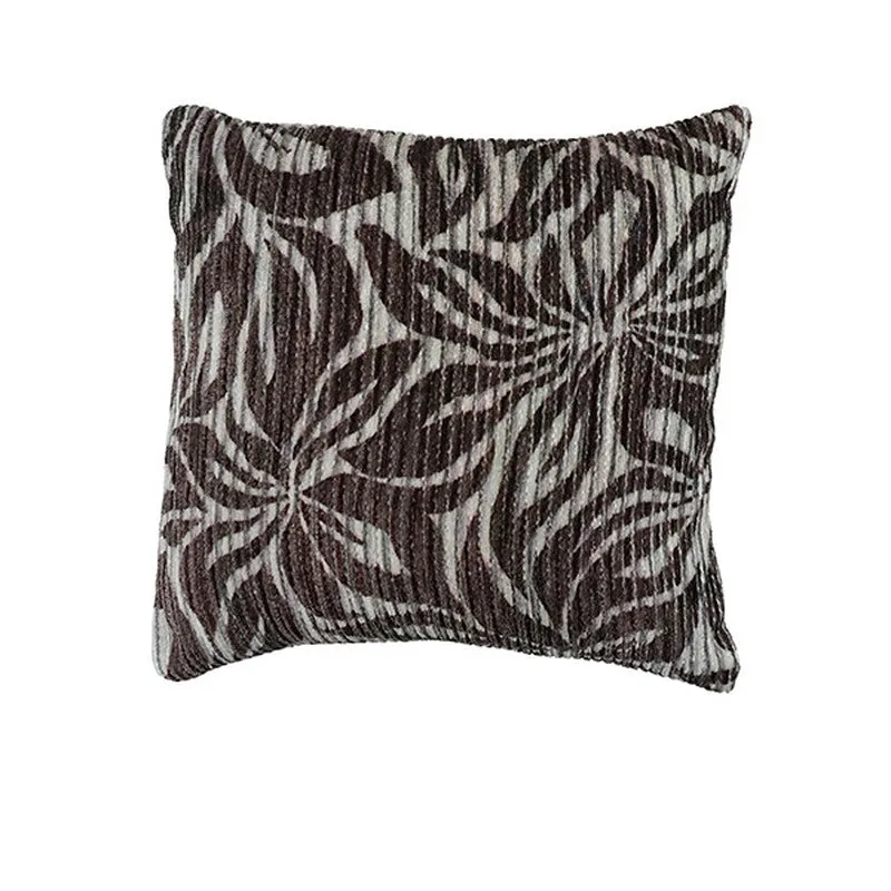PetalReverie Cushion Cover (Coffee) - Set Of Five media 3