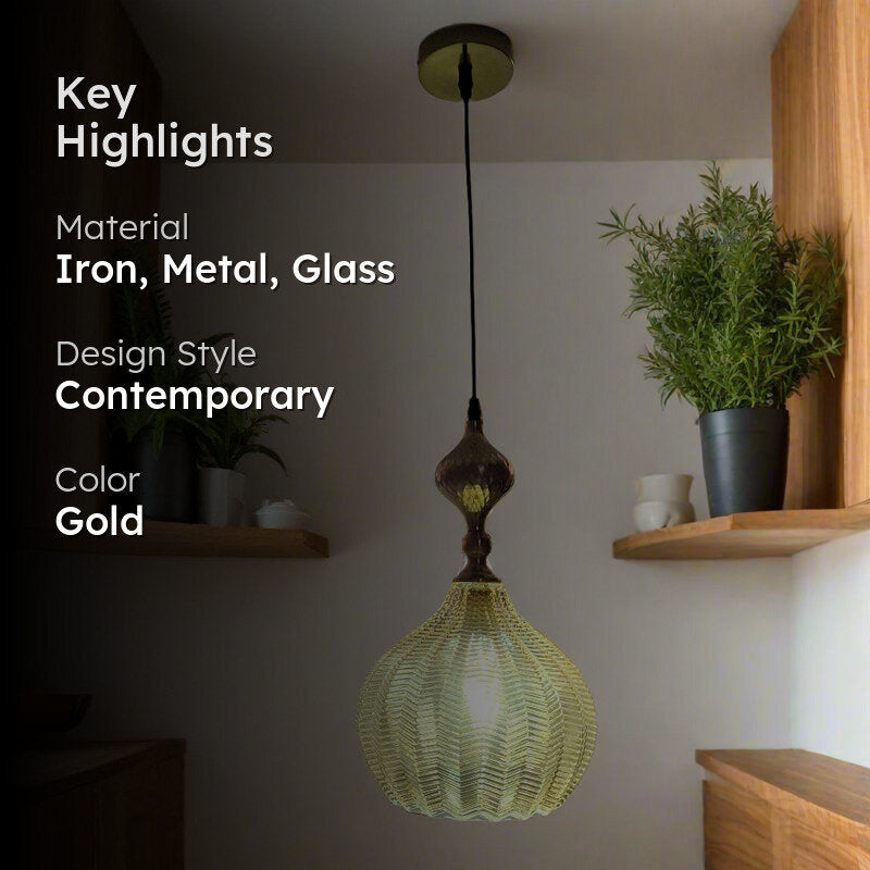 Nuvra Iron Ceiling Lamp media 2