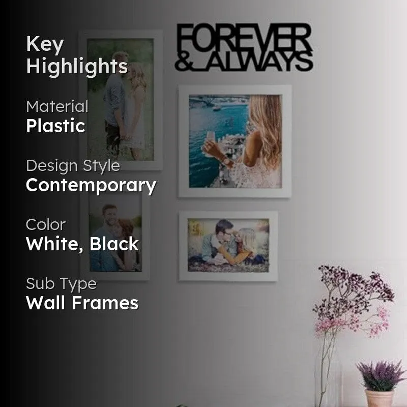 Forever & Always Capture Photo Frame - Set Of Five media 2