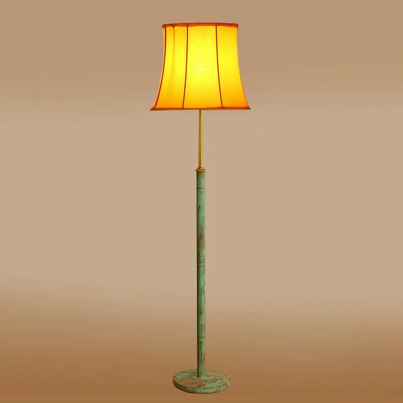 Misty Morning Wooden Floor Lamp - Yellow media 6