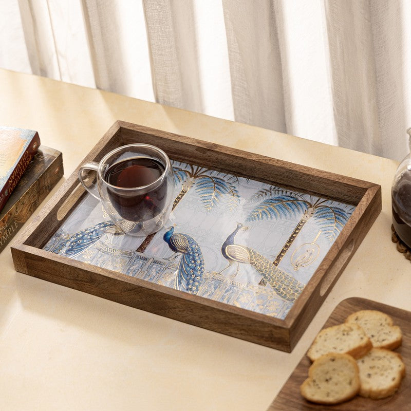 Whitmore Mango Wood Serving Tray Set - Six Piece Set media 7