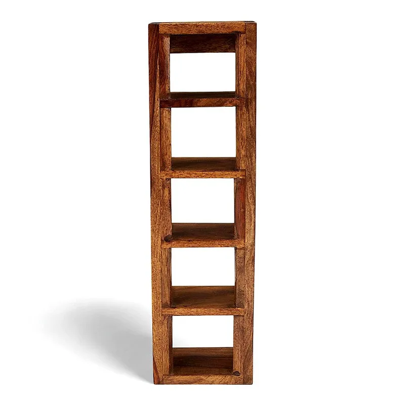 Zverox Sheesham Wooden Wine Rack - Brown media 4