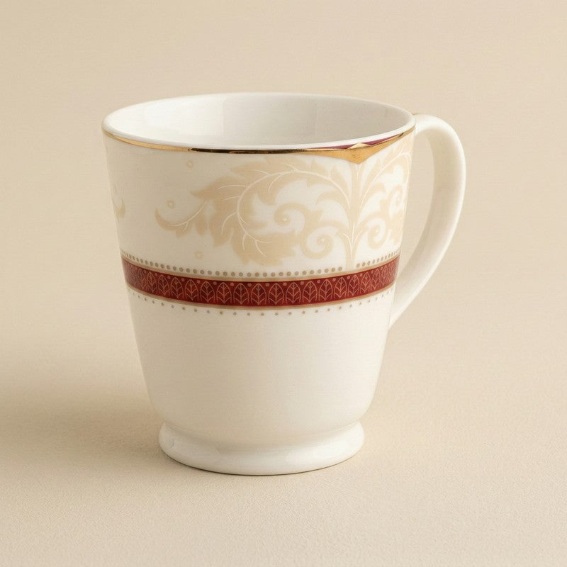 Noritake Queens Fountain Elegance Porcelain Coffee Mug - 280 mL - 280 mL