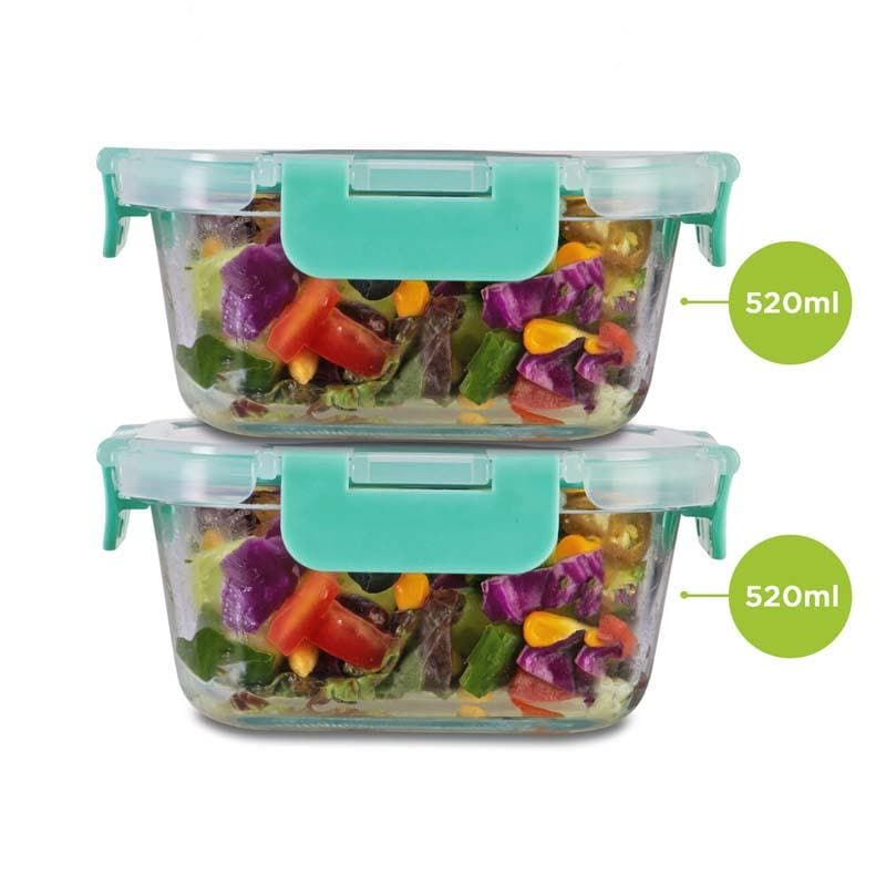 Crusade Square Glass Container - 520 ML media 5