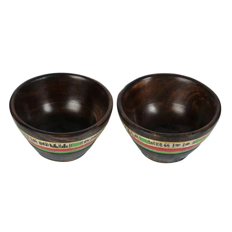 Maruthu Wooden Serving Set - Set Of Three media 4