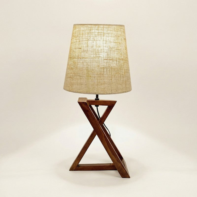 Jalora Jute Table Lamp - Brown,White media 4